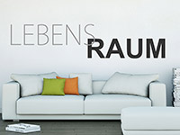 Wandtattoo Lebens Raum