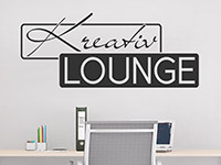 Wandtattoo Kreativ Lounge
