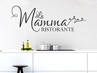 Wandtattoo Ristorante La Mamma