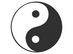 Wandtattoo Yin & Yang Motivansicht