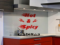 Wandtattoo Hot & Spicy