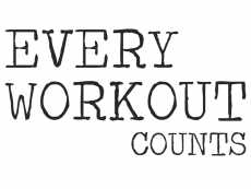 Wandtattoo Every workout counts Motivansicht