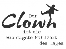 Wandtattoo Clown Motivansicht