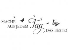 Wandtattoo Mache aus jedem Tag Motivansicht