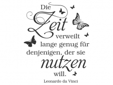 Wandtattoo Die Zeit verweilt... Motivansicht