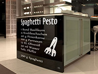 Wandtattoo Spaghetti Pesto