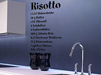 Wandtattoo Risotto