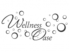 Wandtattoo Wellness Oase mit Seifenblasen Motivansicht