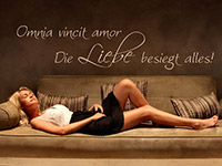 Wandtattoo Die  Liebe ...