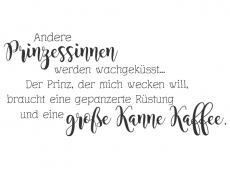 Wandtattoo Andere Prinzessinnen Motivansicht