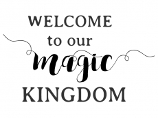Wandtattoo Magic Kingdom Motivansicht
