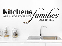 Wandtattoo Kitchens are made