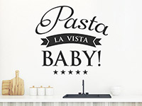 Wandtattoo Pasta La Vista Baby