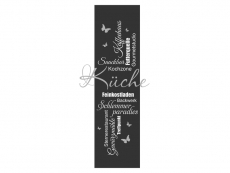 Wandtattoo Wandbanner Küche Motivansicht