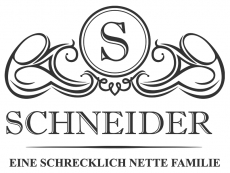 Wandtattoo Wappen Eine schrecklich nette Familie Motivansicht