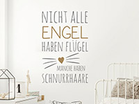 Wandtattoo Nicht alle Engel haben Flügel