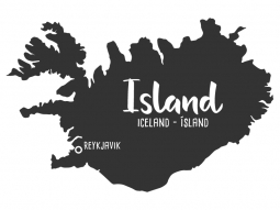 Wandtattoo Island Motivansicht