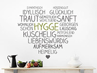 Wandtattoo Hygge