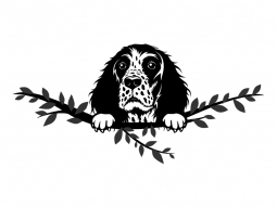 Wandtattoo English Springer Spaniel Motivansicht