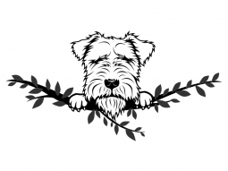 Wandtattoo Lakeland Terrier Motivansicht