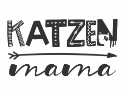 Wandtattoo Katzenmama Motivansicht