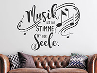 Wandtattoo Stimme der Seele