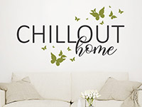 Wandtattoo Chillout Home