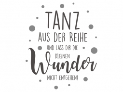 Wandtattoo Tanz aus der Reihe Motivansicht