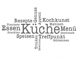 Wandtattoo Küchenworte Motivansicht