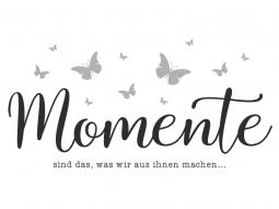 Wandtattoo Momente sind... Motivansicht