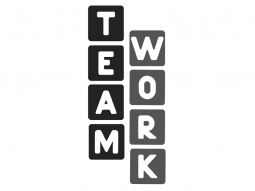 Wandtattoo Kreatives Teamwork Motivansicht