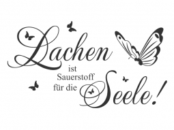 Wandtattoo Sauerstoff für die Seele Motivansicht