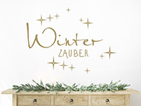 Wandtattoo Winterzauber