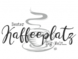 Wandtattoo Bester Kaffeeplatz der Welt Motivansicht