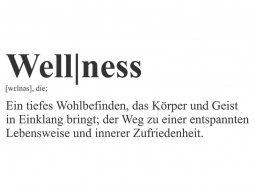Wandtattoo Wellness Definition Motivansicht