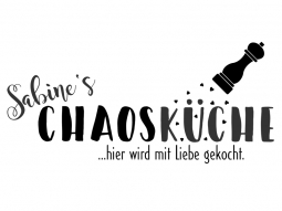 Wandtattoo Chaos Küche mit Wunschname Motivansicht