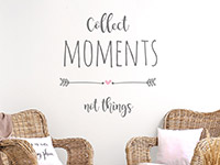 Wandtattoo Collect moments