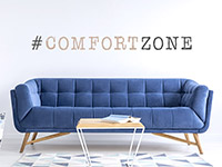 Wandtattoo Hashtag Comfortzone