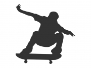 Wandtattoo Skateboarder Motivansicht