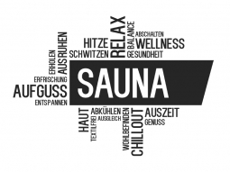 Wandtattoo Sauna Motivansicht