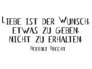 Wandtattoo Liebe ist der Wunsch... Motivansicht