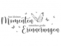 Wandtattoo Aus kleinen Momenten Motivansicht