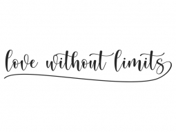 Wandtattoo Love without limits Motivansicht