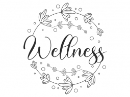 Wandtattoo Wellness Ornament Motivansicht