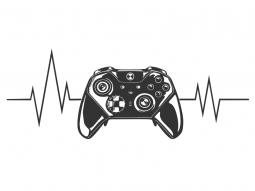 Wandtattoo Cooler Game Controller Motivansicht