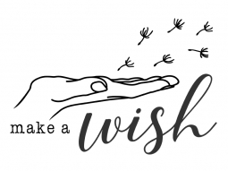 Wandtattoo Make a wish Motivansicht