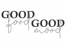 Wandtattoo Good Food Good Mood Motivansicht