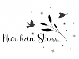 Wandtattoo Nur kein Stress Motivansicht