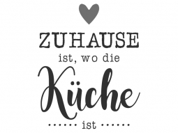 Wandtattoo Zuhause Küche Motivansicht