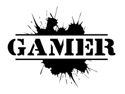 Wandtattoo Gamer Splash Motivansicht